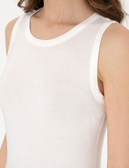 Beyaz Ex. Slim Fit Ti__rt - Pierre cardin фото 7