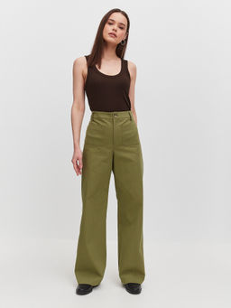 Брюки женские KATHARINA KROSS KK-TRT-010-D-хаки  фото 4