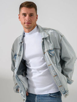 Водолазка кашкорсе Хлопок 95%, лайкра 5% (стойка) - Оптима фото 29