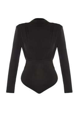 Siyah Drapeli C?tc?tl? Orme Body TPRAW23BD00048