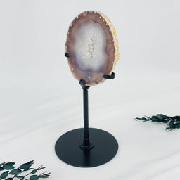 Срез Агата на подставке - Радуга самоцветов фото 3