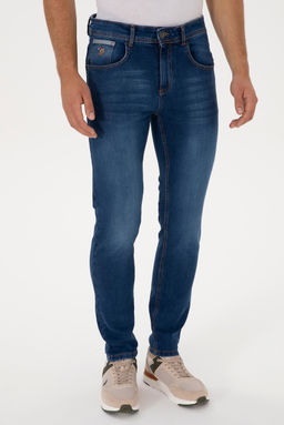 Erkek Mavi Slim Fit Jean Pantolon - U.s. polo assn фото 2