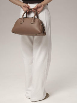 Кожаная сумка Kandys DBR 31206 коричневый лист  фото 4