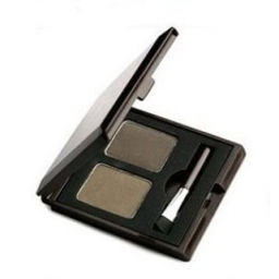 Тени для бровей с экстрактом какао-бобов SKINFOOD Choco Eyebrow Powder Cake 02 Grey Brown, 2.6g(1.3g*2)
