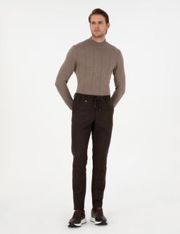 Kahverengi Ex. Slim Fit Kuma_ Pantolon - Pierre cardin фото 3