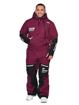 Комбинезон A-89010 Бордовый