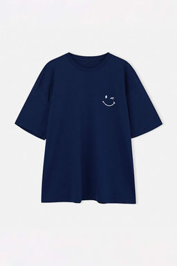 TRENDYOL MAN Buyuk Beden Siyah Oversize/Genis Kesim %100 Pamuklu T-Shirt TMNSS25BF00005 - Trendyolmilla фото 6