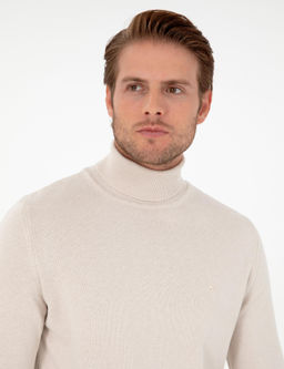 Ta_ Slim Fit Bal_k__ Yaka Basic Triko Kazak - Pierre cardin фото 2