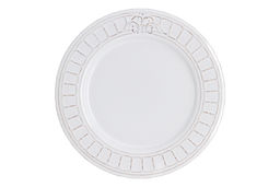Тарелка обеденная Venice белый, 25,5 см