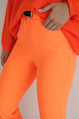 10143 Брюки-дудочки коралловые - Martichelli фото 7