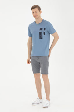 Мужская футболка цвета индиго - U.s. polo assn фото 11