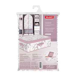 Короб стеллажный с двойной крышкой, 58*40*18 см, BOTANIC LILAC, шт - Valiant фото 6