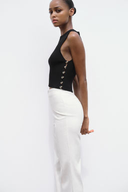 RIB KNIT TOP - Zara фото 4
