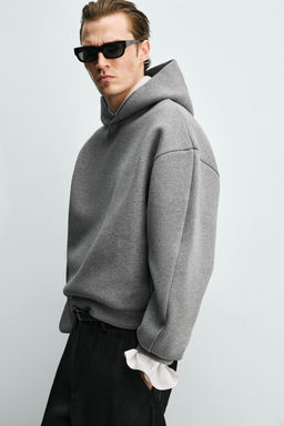COMPACT BOXY FIT HOODIE - Zara фото 16