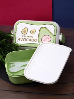 Ланчбокс Eat more avocado, green, (2500 мл)
