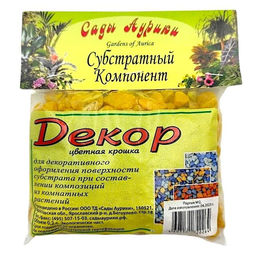 Крошка декоративная 0,2л желтая