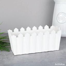 Кашпо пластик 20х9х8,5см / ZH-004 /уп 200/ - Галеонтрейд фото 4