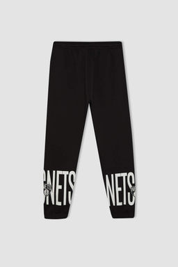 DeFactoFit Спортивные штаны для джоггеров стандартного кроя NBA Brooklyn Nets  фото 10