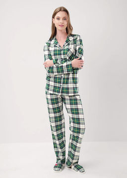 LP15-1199/4 Пижама жен. Новогоднее чудо (ЧЗ)