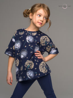 Костюм Мун ежик с одуванчиком-индиго - Sovalina фото 12