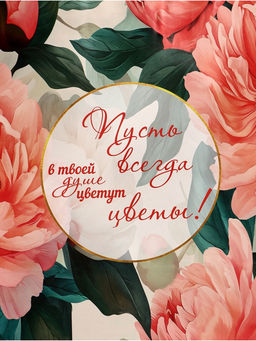 Цена за 2 шт. Пакет подарочный крафт, Цветы, 32?17.5?37 см