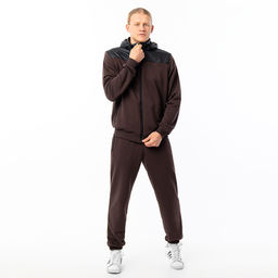 RODOS Спортивный костюм мужской М-287 Кофейный