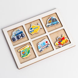 Тренажёр памяти Транспорт - Лесная мастерская фото 3