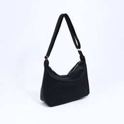 Сумка-мешок на молнии, цвет чёрный - Simaland фото 2