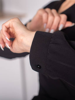 Платье Лиза (черный) - Nadi bordo фото 9