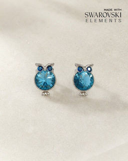 Серьги с кристаллами Swarovski