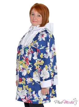 Парка Модель №1012 размеры 44-84 - Plusmoda фото 5