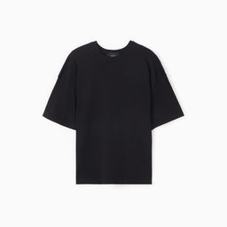 Футболка женская MIST Basic, чёрная, размер L-XL