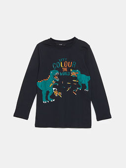 Bisiklet Yaka Erkek ?ocuk Pijama Tak?m?