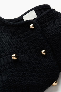 Cardigan en punto con estructura - H&m фото 5