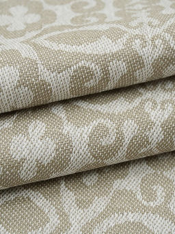 Полульняной жаккард Сьюзен цв.суровый, ш.1.6м, лен-56%, хлопок-44%, 210гр/м.кв - Купава фото 6