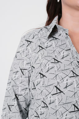 100% хлопок рубашка блузка - Prima linea фото 4