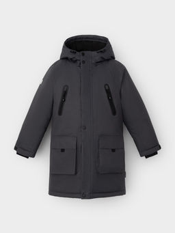 ВК 36112/1 ГР пальто для мал - Crockid фото 2