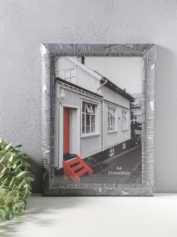 Фоторамка пластик формат А4 см "Моррис" тёмно-серый 29,8х25х2 см