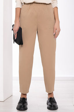 Брюки-бананы Больше чем стиль (беж) Б8433 - Lt collection фото 5