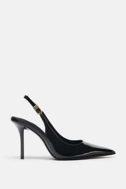 METAL BUCKLE HEELS - Zara фото 15