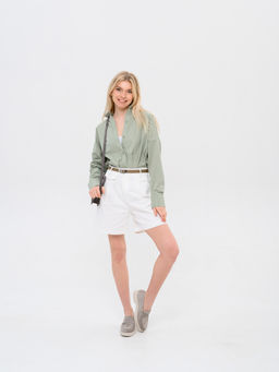 Лоферы туфли 176.1593be.Каменный замша