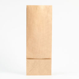 Цена за 100 шт. Пакет крафт бумажный, фасовочный, прямоугольное дно, 12×8×33 см, 50 г/м²