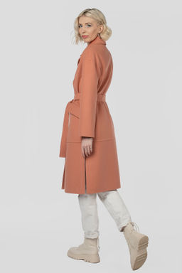 Пальто женское демисезонное (пояс) - El podio фото 8