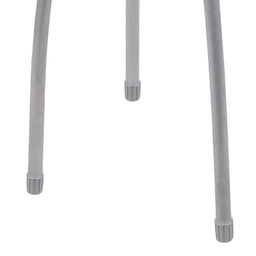 Табурет Фабрик 1 с ободом на 4-х опорах ТФ01/СС светло-серый - Nika фото 3