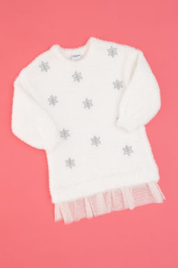 K_z _ocuk Krem Triko Elbise - U.s. polo assn фото 5