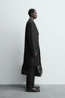 LIGHTWEIGHT 100% WOOL COAT - Zara фото 4