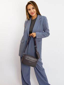 LACCOMA сумка Y1533-1K-серо-фиолетовый эко кожа полиэстр