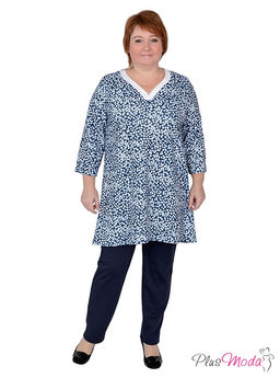 Туника Модель №392 размеры 50-80 - Plusmoda фото 3