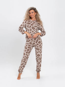 Костюм женский, цвет коричневый