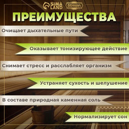 Соляной брикет набор 4 шт. «Апельсин, липа, сосна, ель« по 200 г »Добропаровъ»